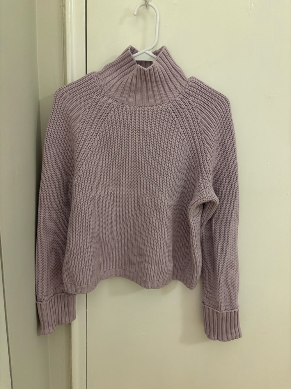 Abercrombie Purple Sweater